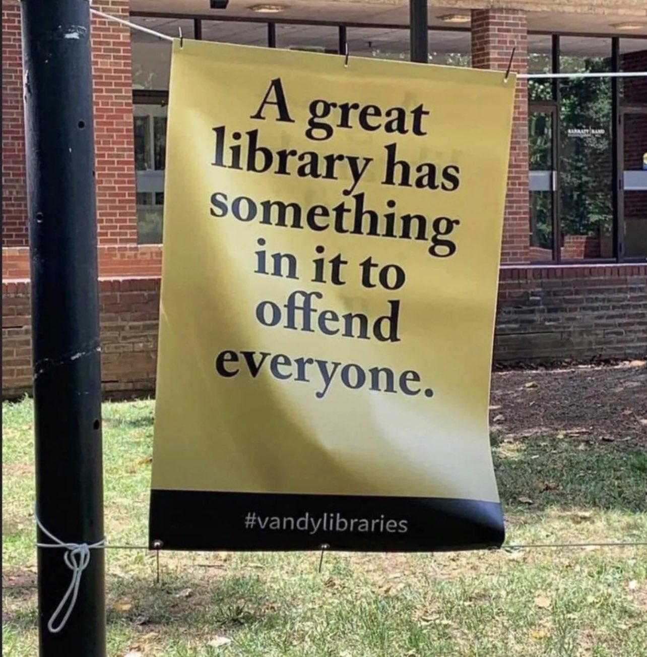 a great library has something to offend everyone