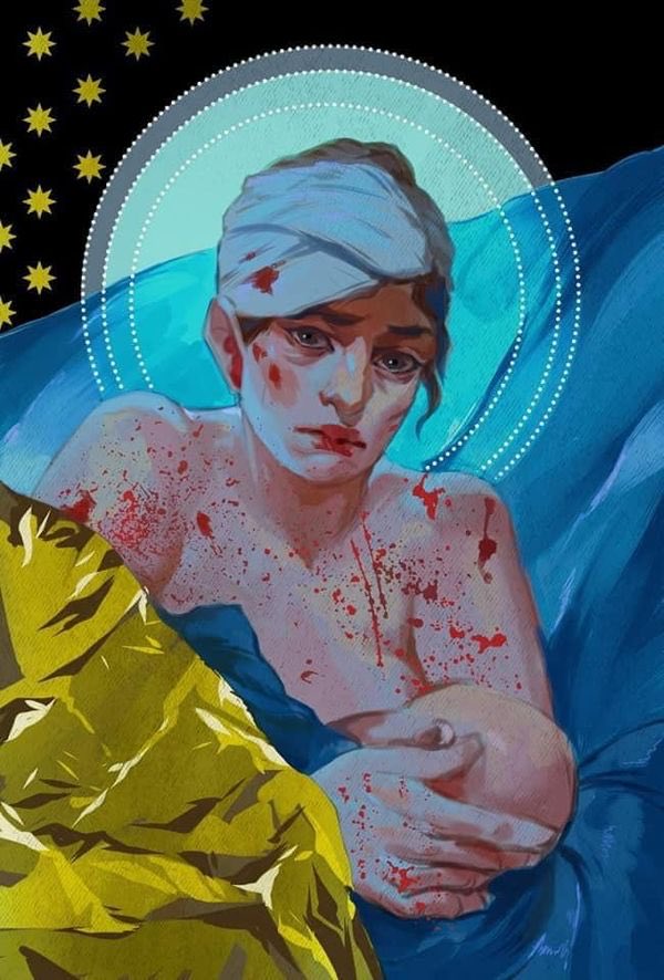 ukrainian madonna by Arf_art