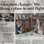 fixing a plane in flight